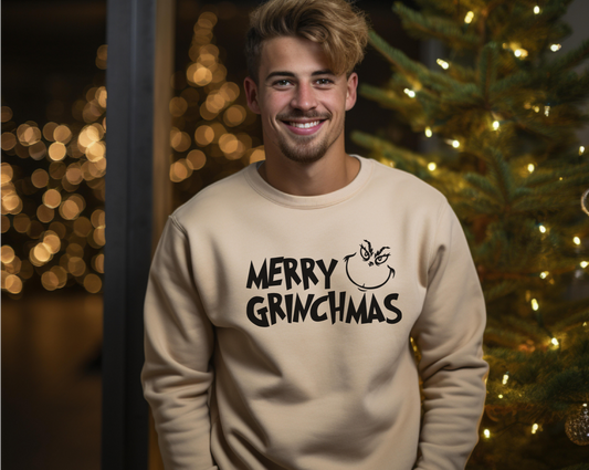 Merry Grinchmas Sweatshirt (men)