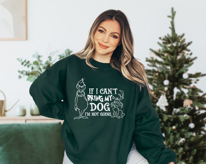 Grinch & Max Sweatshirt (FREE PERSONALIZED SLEEVE)