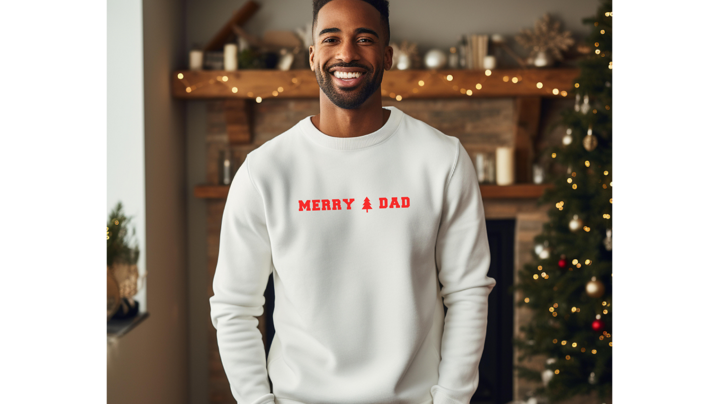 Merry Dad Sweatshirt