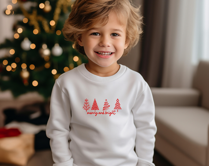 Merry & Bright Sweatshirt (kid)