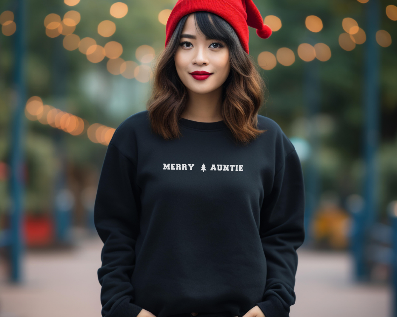 Merry Auntie Sweatshirt