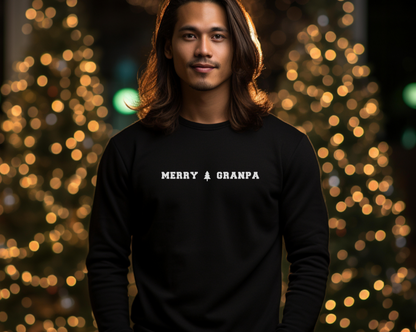 Merry Grandpa Sweatshirt