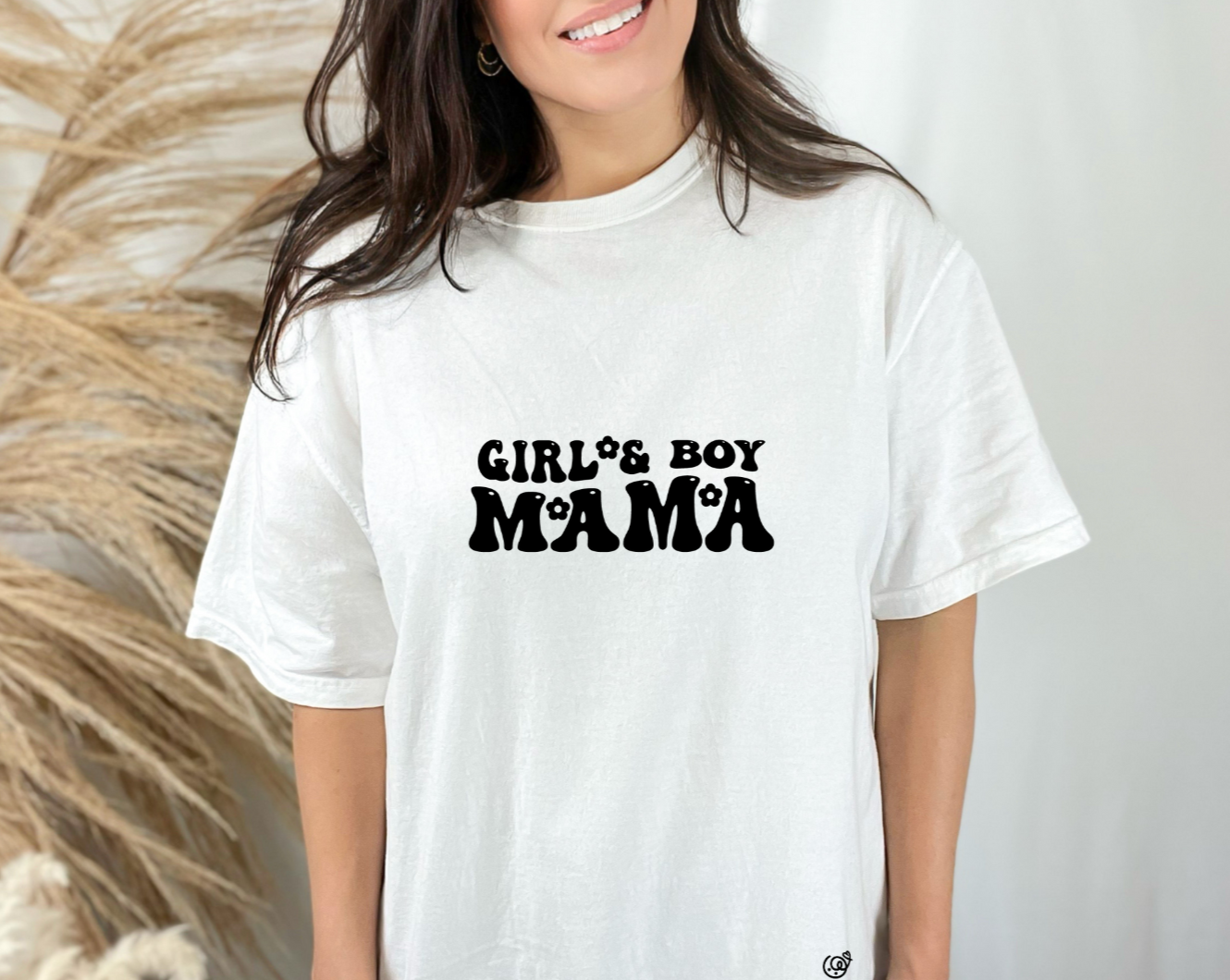 GIRL&BOY MOM TEE