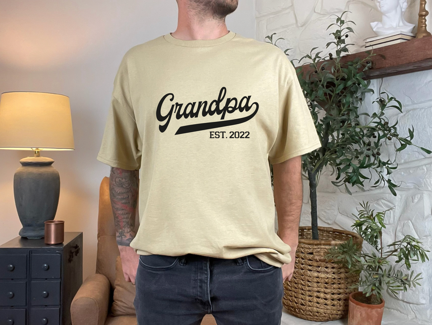 GRANDPA TEE & SWEATSHIRT (3D DESIGN)